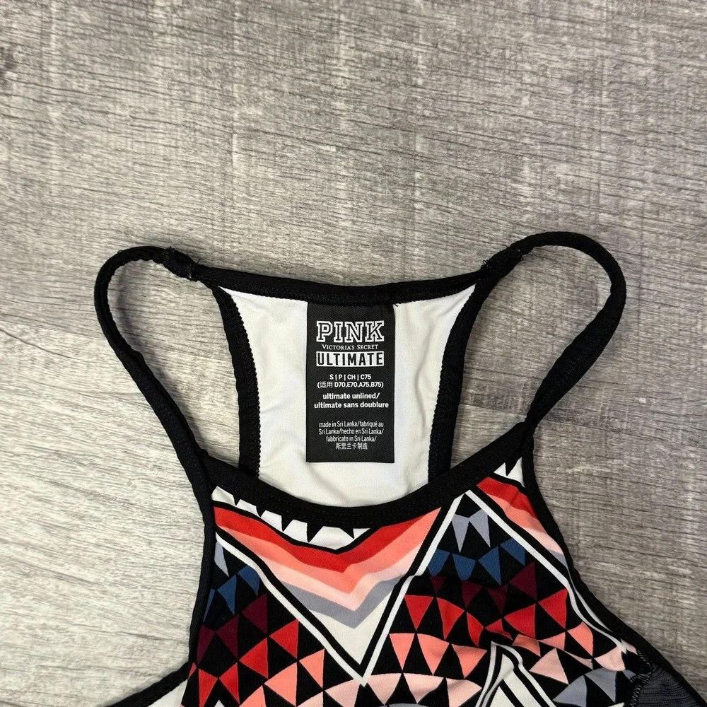 Like New!‎ Pink Ultimate Sports Bra Crop Top Small